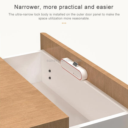 Xiaomi Youpin YEELOCK Cerradura Inteligente para Cajones Bluetooth 10m Blanco