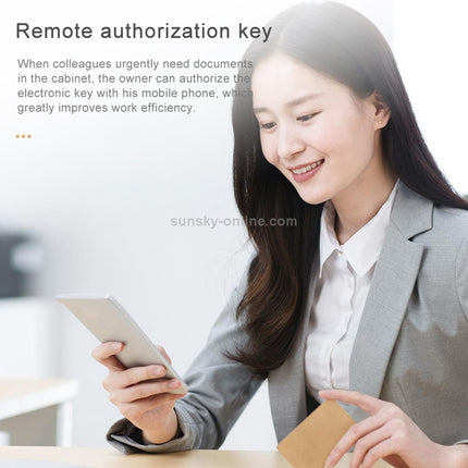 Xiaomi Youpin YEELOCK Cerradura Inteligente para Cajones Bluetooth 10m Blanco