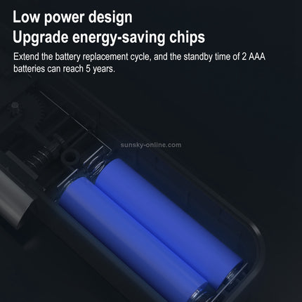Xiaomi Youpin ZNGS06YSB YEELOCK Cerradura Inteligente Huella 16 Capacidad Batería 5 Años Blanca