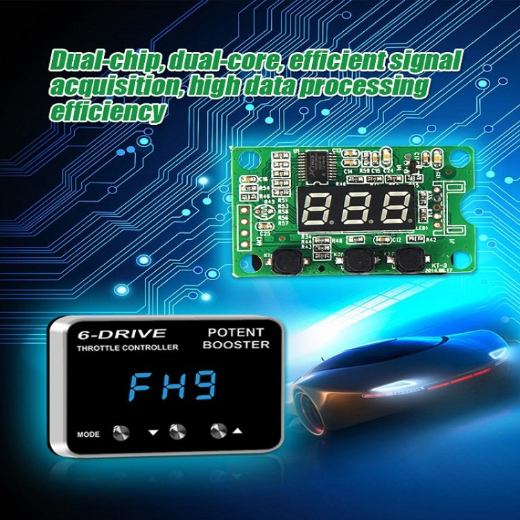 TROS TS-6Drive Potent Booster Acelerador 6Modos Ford Everest