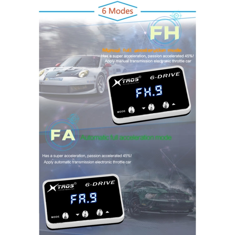 TROS TS-6Drive Potent Booster Acelerador 6Modos Ford Everest