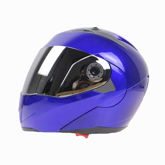 JIEKAI 105 Casco Integral Doble Lente XL Azul Plata
