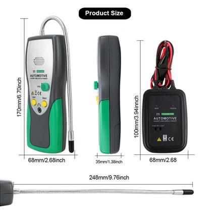 DUOYI DY25 Probador de Cables Automotriz Cortocircuitos