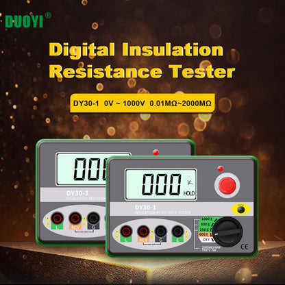 Duoyi DY30-1 Medidor Resistencia Aislamiento Automóvil 250V