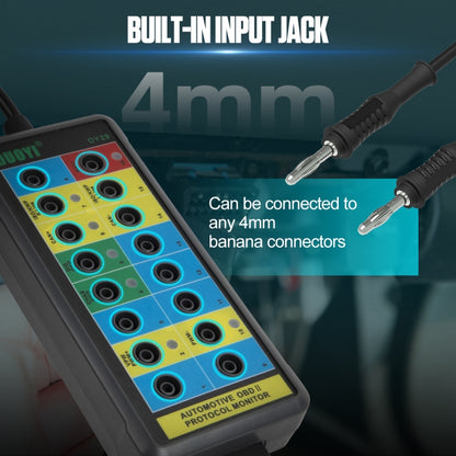Duoyi DY29 Probador OBD2 Protocolo Con LED Diagnóstico