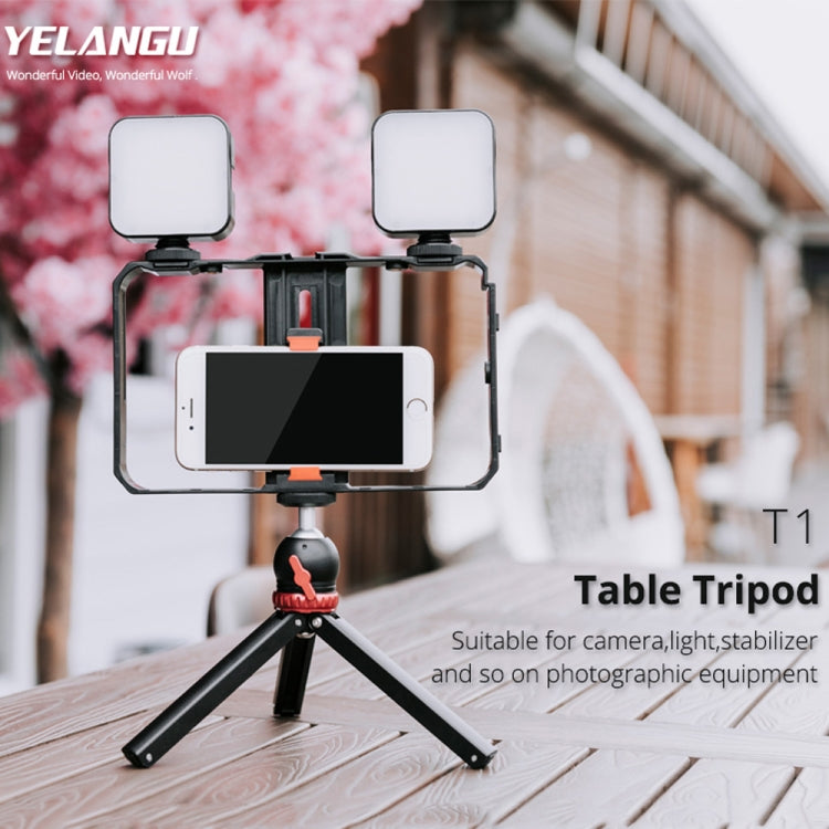 YELANGU T1 YLG1202A Mini Trípode Escritorio Cabezal360Grados