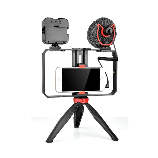 YELANGU PC204 Kit De Vlog Smartphone LED Luz Selfie