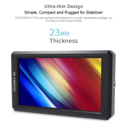FEELWORLD F6 Monitor de Campo IPS HDMI para Cámara