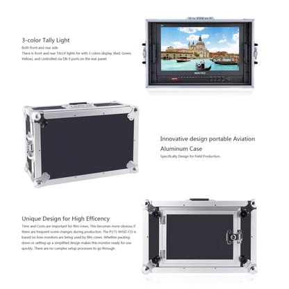 SEETEC P173-9HSD-CO Monitor De Campo Profesional 17,3 Pulgadas SDI HDMI 4K