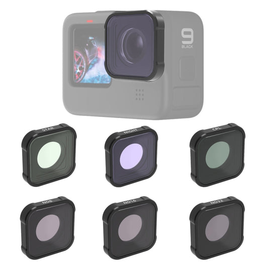 JSR KB Series Filtro Lente GoPro HERO9 HERO10 Conjunto ND