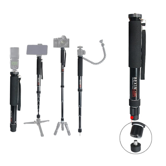 BEXIN P308A Monopié De Aluminio Para Cámara DSLR 160 cm