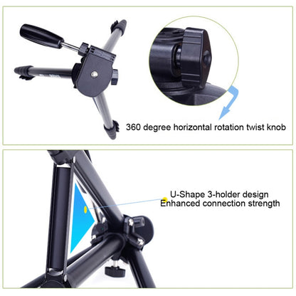Yunteng VCT-680RM Trípode Aluminio DSLR Altura 46-138 Cm