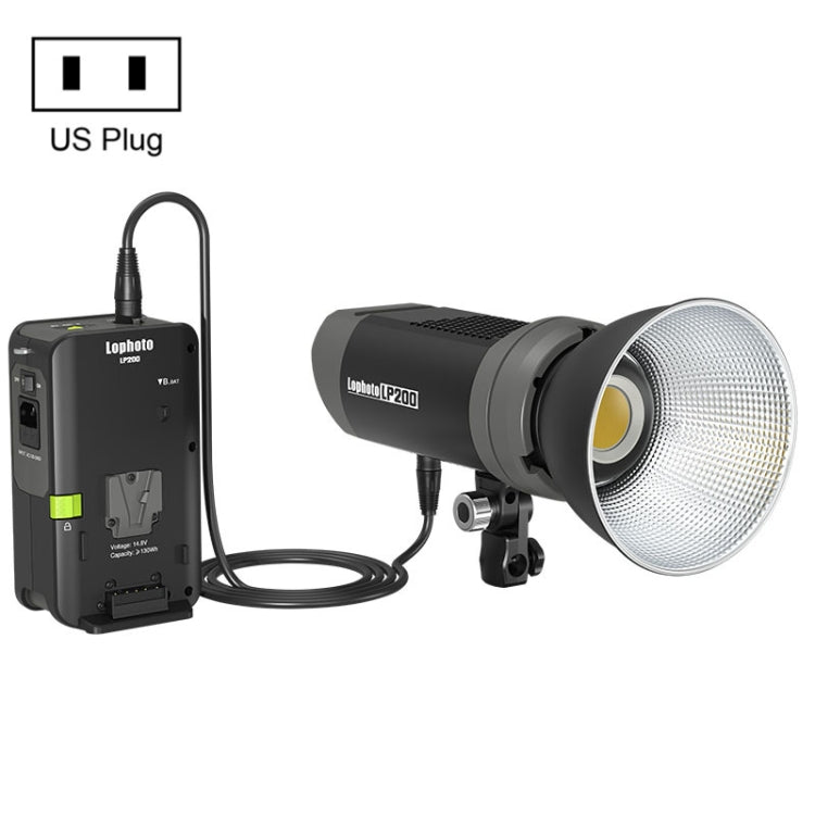 Lophoto LP-200Bi Luz de Estudio LED 200W Doble Color