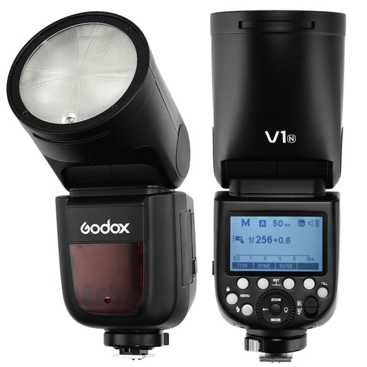 Godox V1N Flash TTL Nikon Cabeza Circular Zoom Pro II