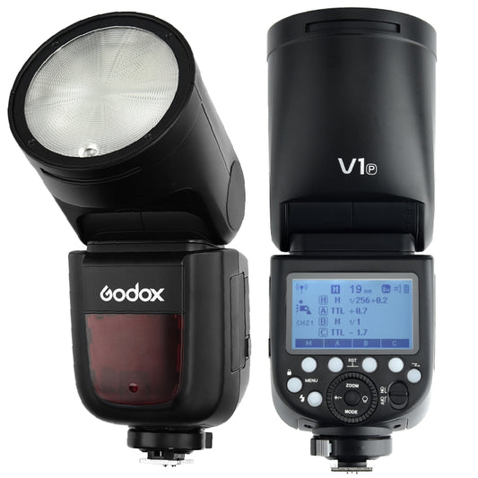 Godox V1P Flash Para Pentax GN42M Cabezal Circular Zoom