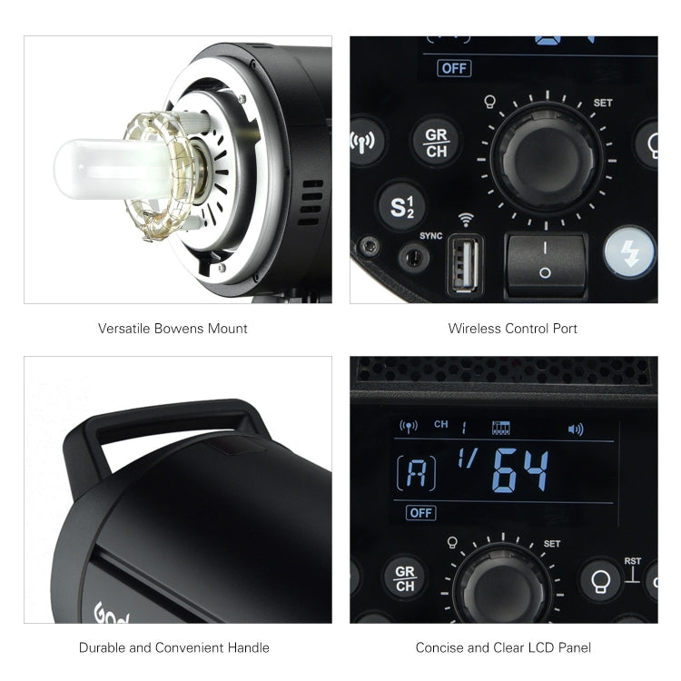 Godox DP600III Luz de Estudio 600Ws Inalámbrica Bowens