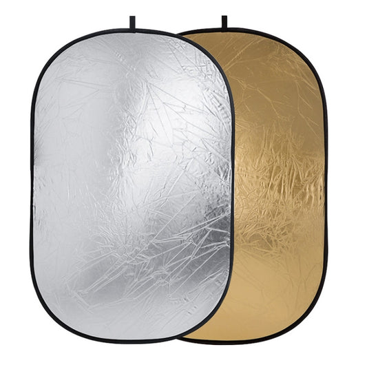 Godox FT01 Reflector Fotográfico Oval 100x150 cm 2 en 1 Oro Plata
