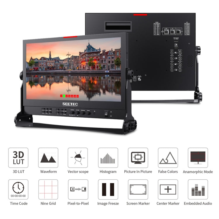 SEETEC ATEM156S Monitor De Transmisión Multicámara 3G-SDI 15,6 Pulgadas