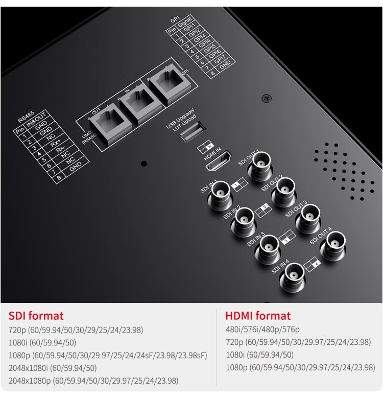 SEETEC ATEM156S Monitor De Transmisión Multicámara 3G-SDI 15,6 Pulgadas
