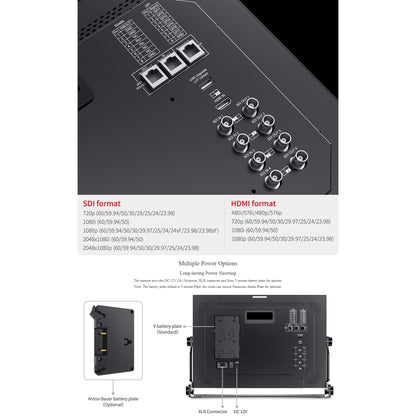 SEETEC ATEM173S Monitor 17,3 Pulgadas Transmisión 3G SDI