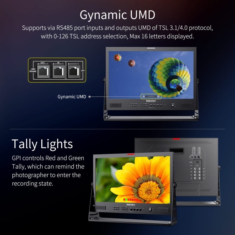 SEETEC ATEM215S Monitor Transmisión Multicámara 21,5 Pulgadas 3G-SDI