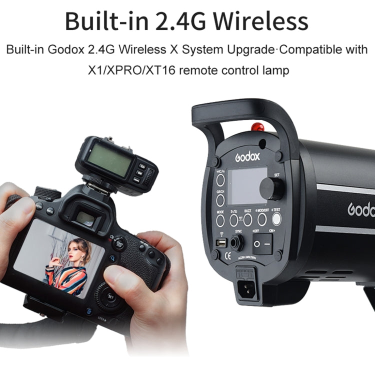 Godox QT1200IIM Flash de Estudio HSS 1200Ws GN102 1/8000s Profesional