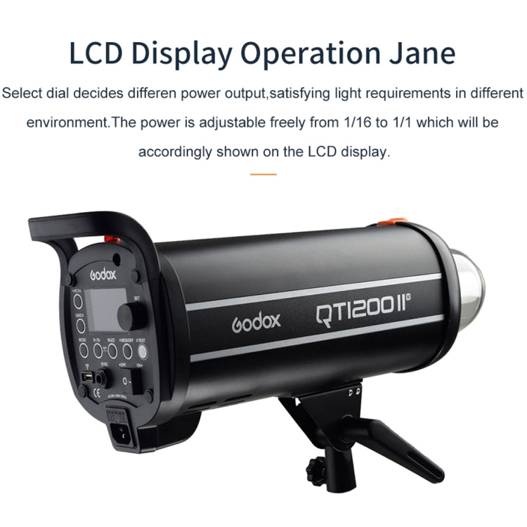Godox QT1200IIM Flash de Estudio HSS 1200Ws GN102 1/8000s Profesional