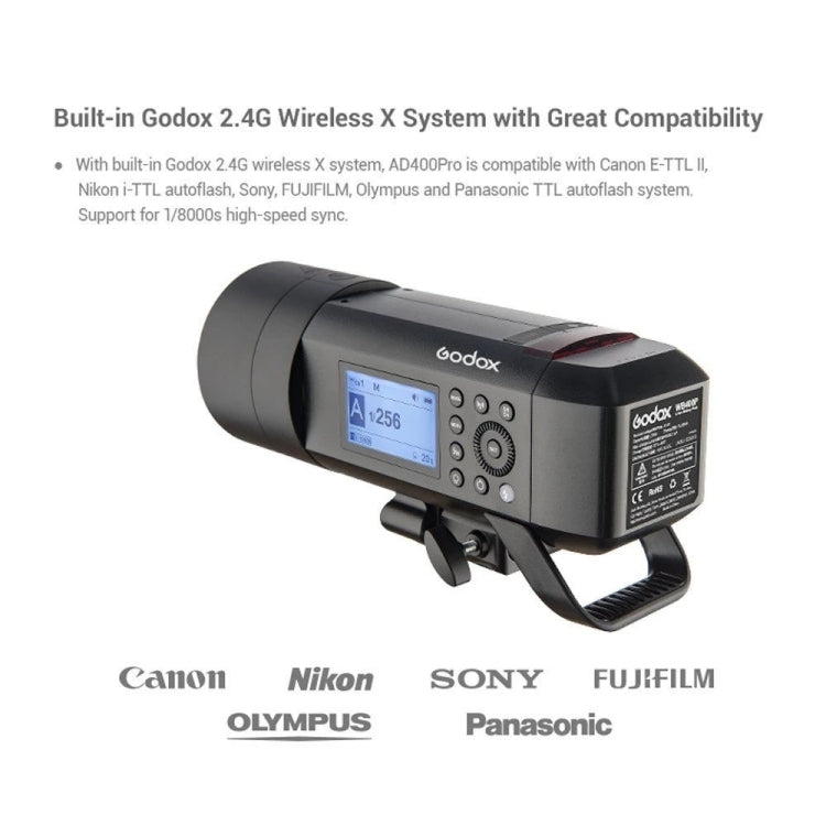 Godox AD400 Pro Speedlite Inalámbrico 2.4 GHz Exterior