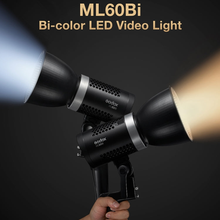 Godox ML60BI Luz LED 60W Estudio Iluminación 2800-6500K