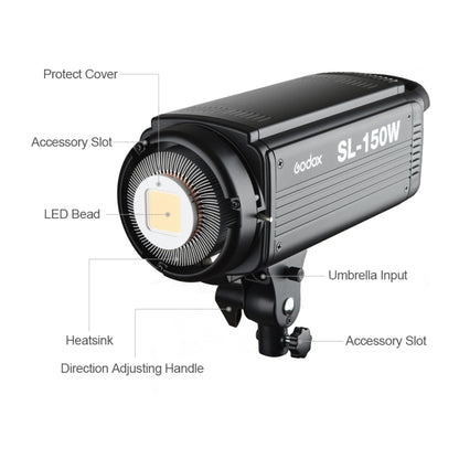 Godox SL150W Luz LED De Estudio 5600K Para Fotografía Profesional