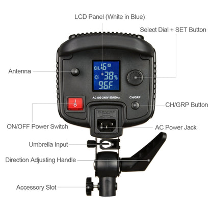 Godox SL150W Luz LED De Estudio 5600K Para Fotografía Profesional