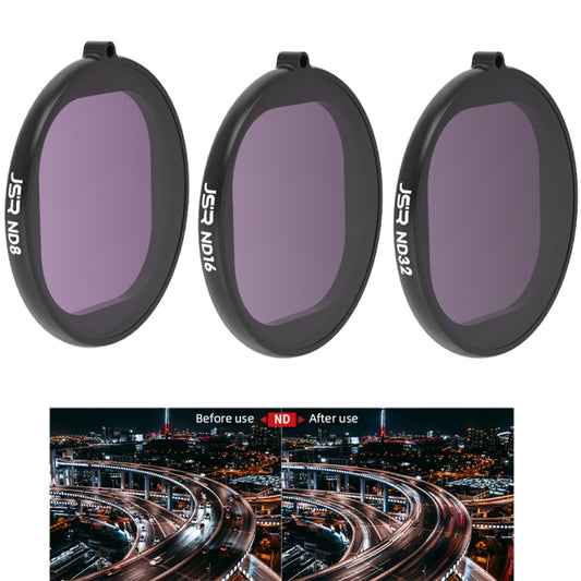 JSR Filtro Lente ND8 ND16 ND32 Para GoPro HERO8 3 En 1