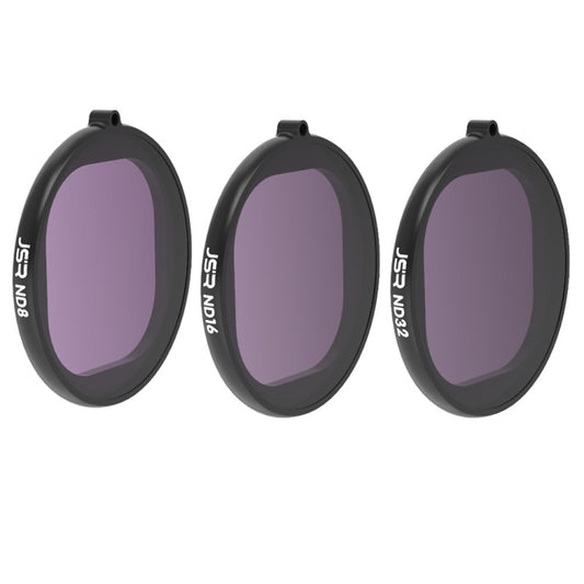 JSR Filtro Lente ND8 ND16 ND32 Para GoPro HERO8 3 En 1
