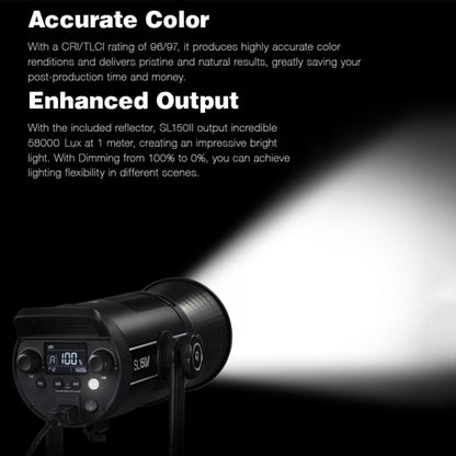 Godox SL150II Luz LED Estudio 5600K 150W Para Fotografía Y Video