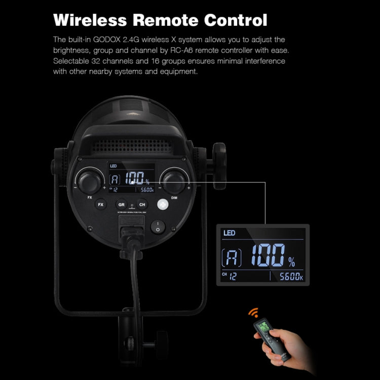 Godox SL150II Luz LED Estudio 5600K 150W Para Fotografía Y Video