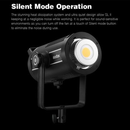 Godox SL200II Luz LED de Estudio 200W 5600K Silenciosa