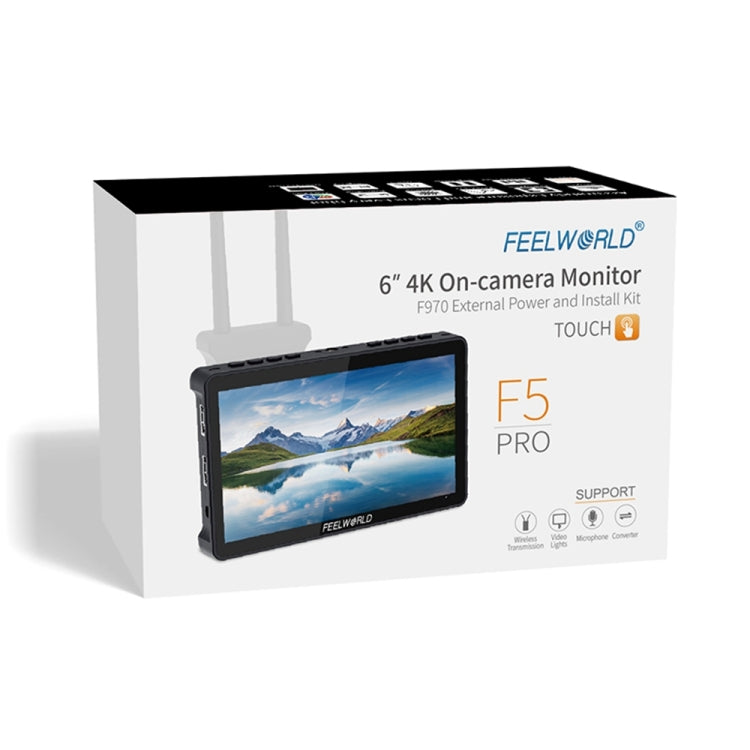 FEELWORLD F5 Pro V4 Monitor de Campo DSLR Pantalla Táctil 6 Pulgadas