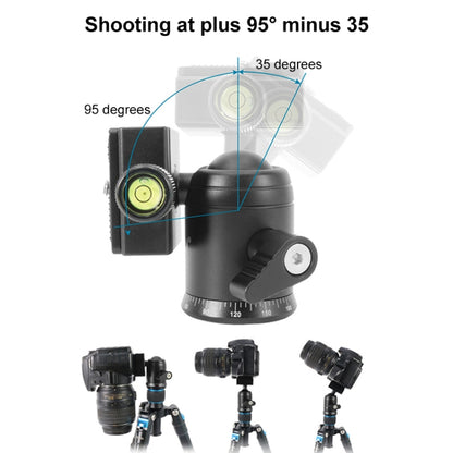 BEIXIN QB-30 Cabeza De Bola Panorámica Rotación 360 Grados