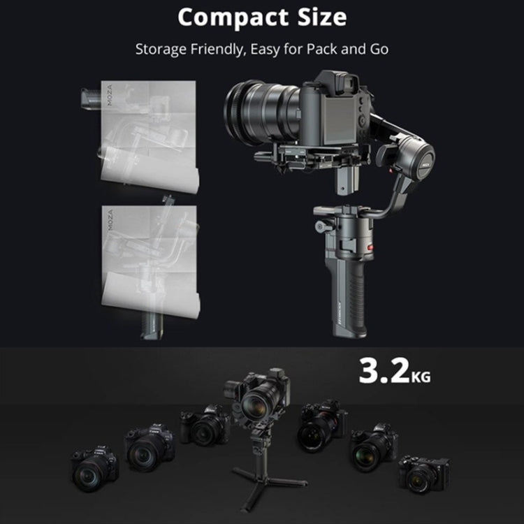 MOZA AirCross 3 Estabilizador de Cardán 3,2 kg para DSLR