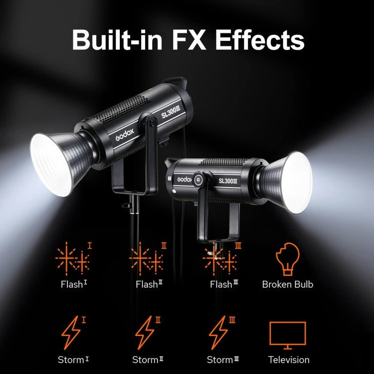 Godox SL300III Luz LED 5600K para Video Estudio Profesional