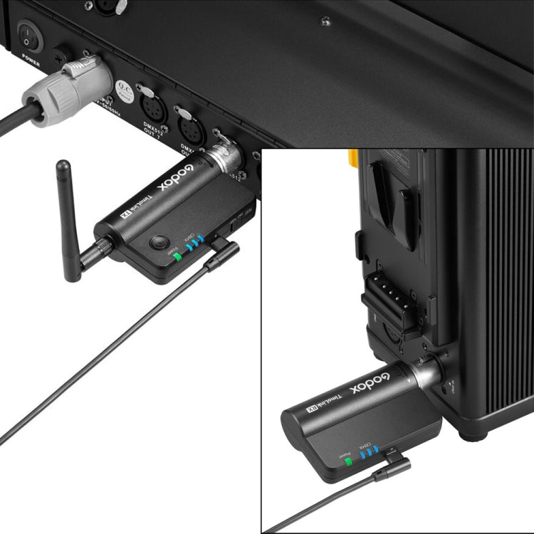 Godox TimoLink TX y RX DMX Inalámbrico CRMX LumenRadio