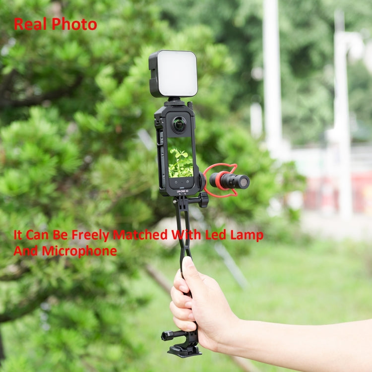 YELANGU Insta360 X3 LW-ONE X3 Jaula Metálica Extensa
