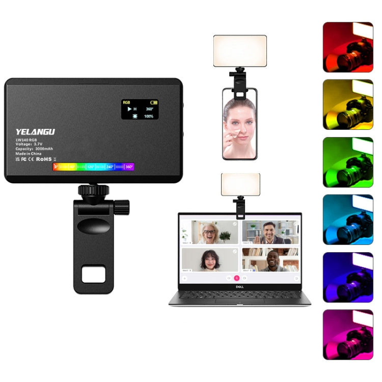 YELANGU LW140RGB RGB Studio Light Luz de Relleno Profesional Fotografía