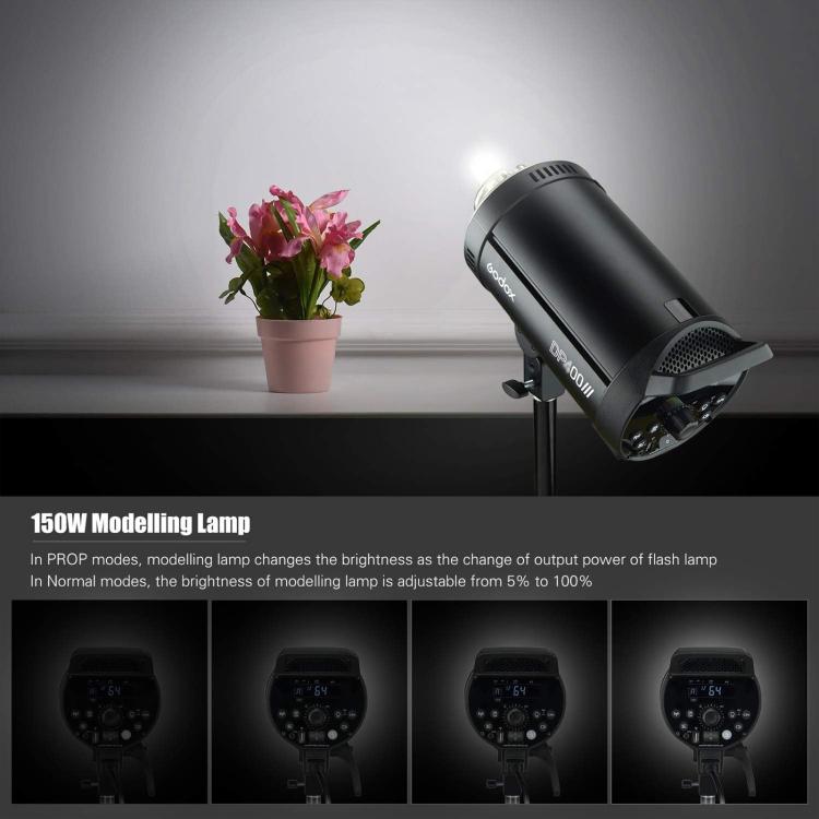 Godox DP800III Flash de Estudio 800W Sistema 2.4G Bowens
