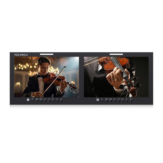FEELWORLD D101 PLUS Monitor 10,1 Pulgadas Rack 4RU Ligero