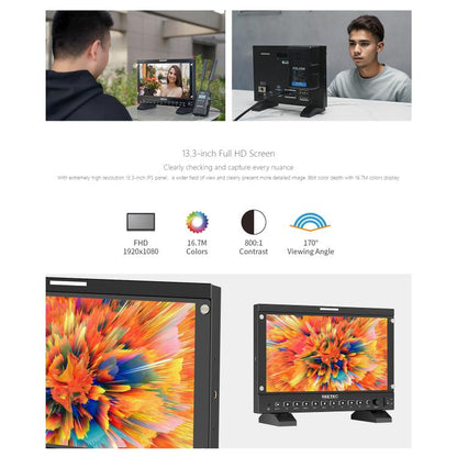 SEETEC P133 PRO Monitor De Transmisión 13,3 FullHD 1000 Nits