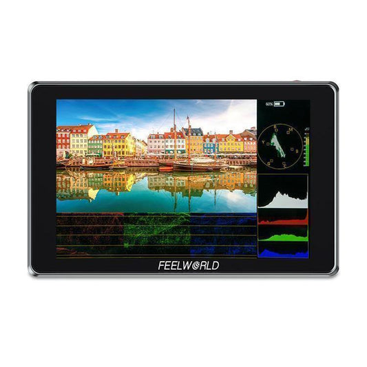 FEELWORLD S7 Monitor de Campo 7 Pulgadas Pantalla Tactil 1600 Nit HDMI2.0
