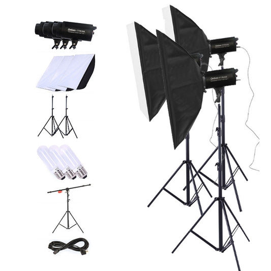 TRIOPO Oubao TTR300W Softbox Estudio 60x90cm Kit Completo
