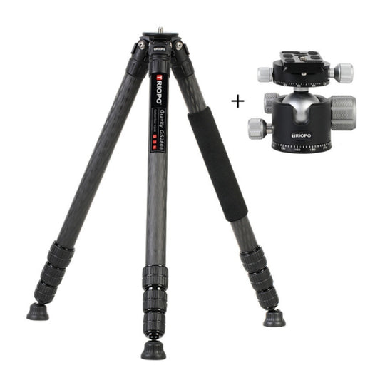TRIOPO GS2808 Trípode Fotografía Fibra de Carbono Profesional