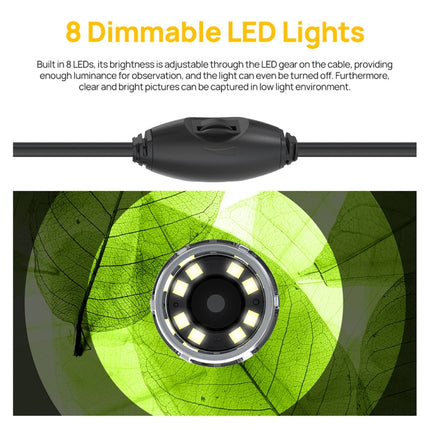 Ulefone uSmart C01 Microscopio Digital Con Cable 50x-1000x 8 LED Ajustables